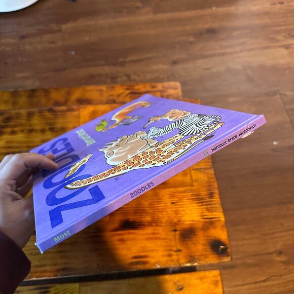 Vintage 1992 Zoodles (Zoo Riddles) Hardcover Book - Picture 9 of 10